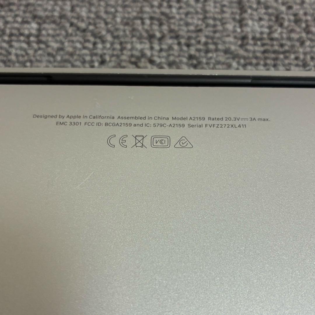 MacBook Pro 13インチ 2019 Core i5 メモリ8GB