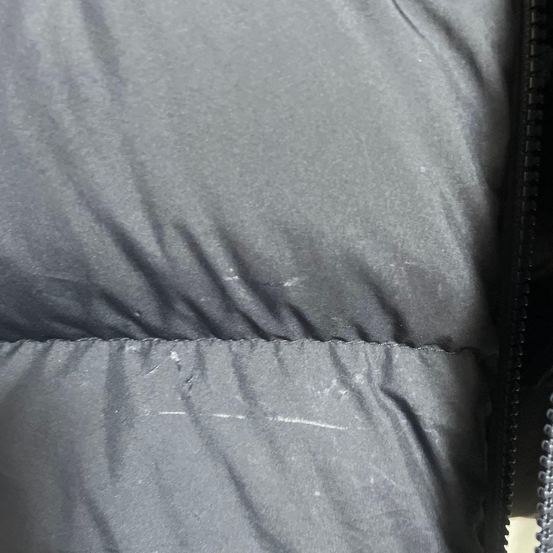 MONCLER ネイビー ダウンベスト フード付き