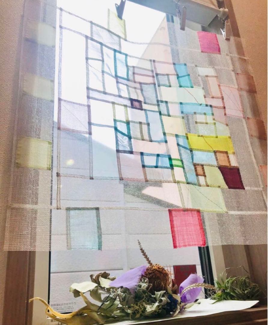 韓国　ポジャギ　タペストリー　②枚　さつき様