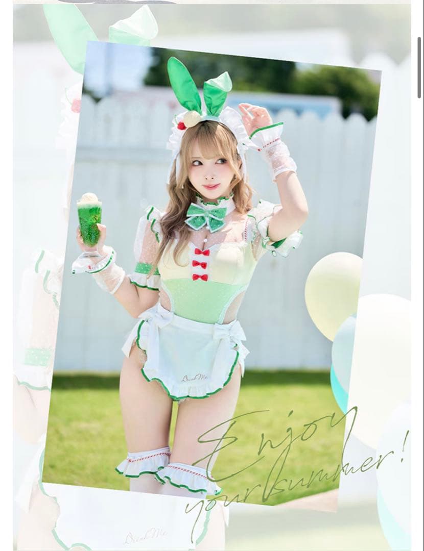 アイスクリームソーダバニーメイド　マリームーン　Malymoon