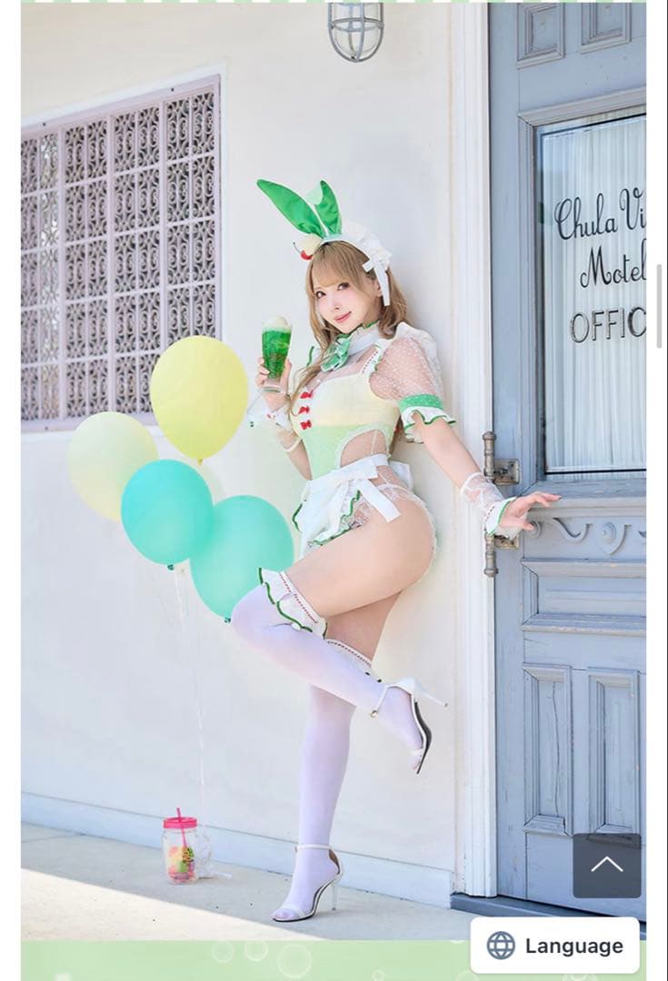 アイスクリームソーダバニーメイド　マリームーン　Malymoon