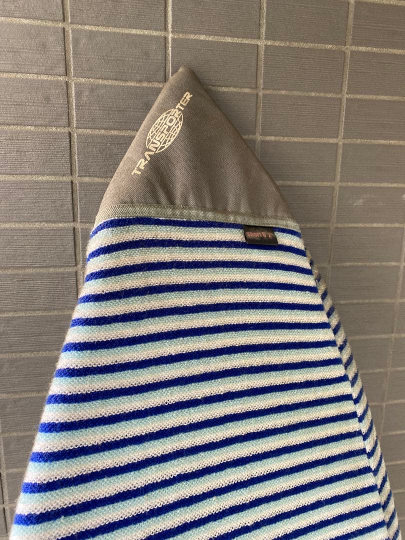 ［値下げ］ホワイト/グリーン ショートボード