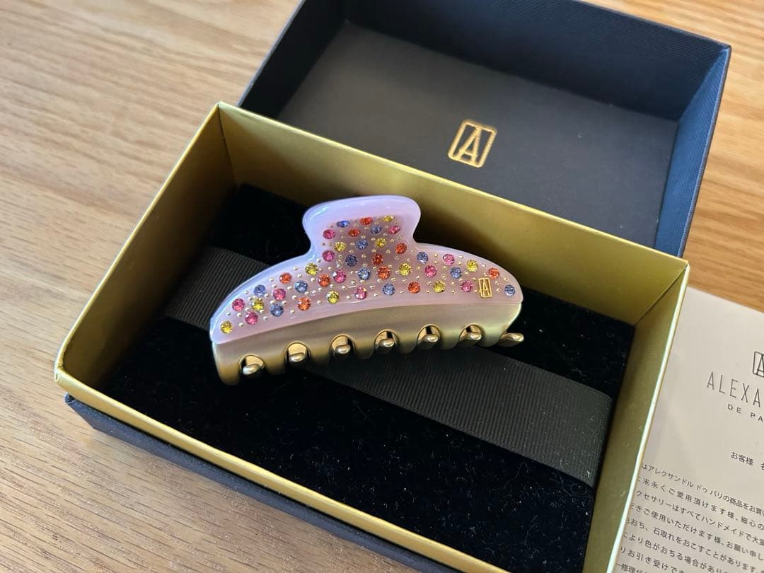 みみんぱさま専用【新品未使用】アレクサンドルドゥパリ　カラフル　スワロフスキー