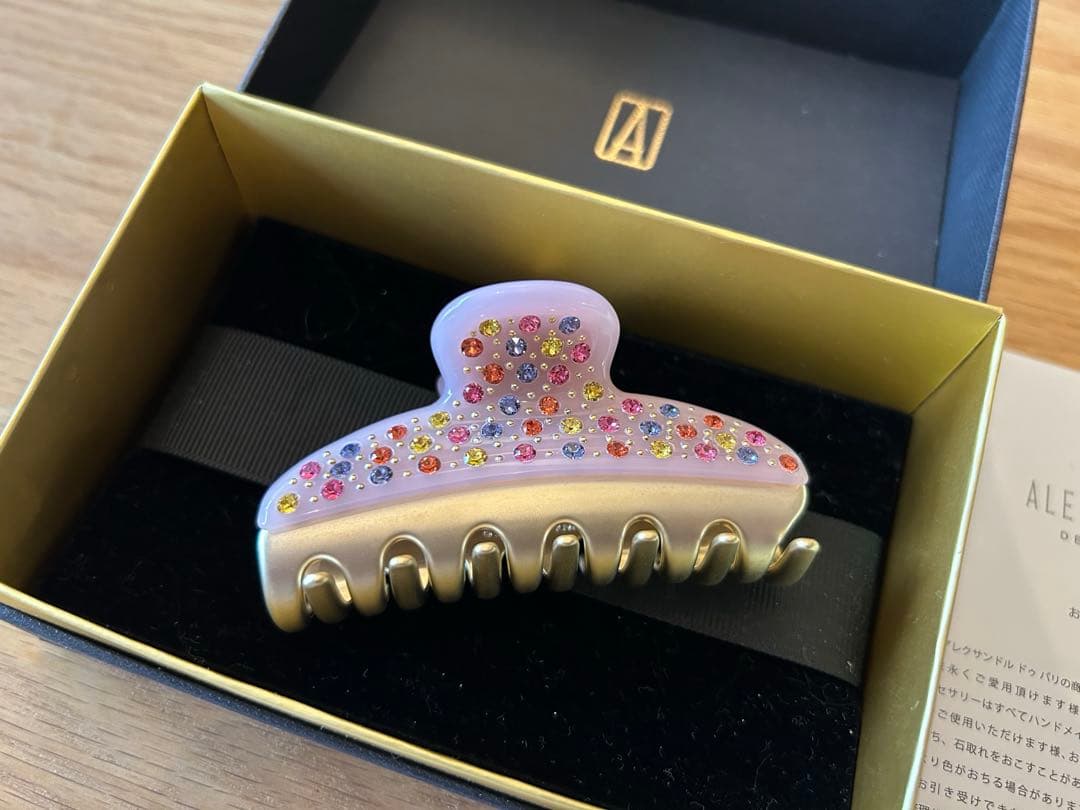 みみんぱさま専用【新品未使用】アレクサンドルドゥパリ　カラフル　スワロフスキー