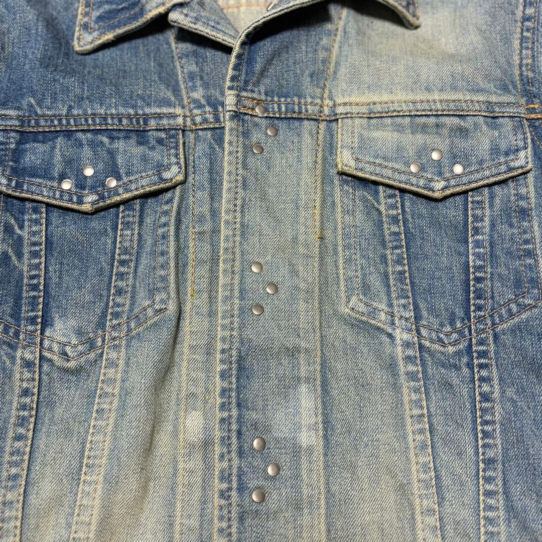ISAMU KATAYAMA BACKLASH スタッズ デニムジャケット