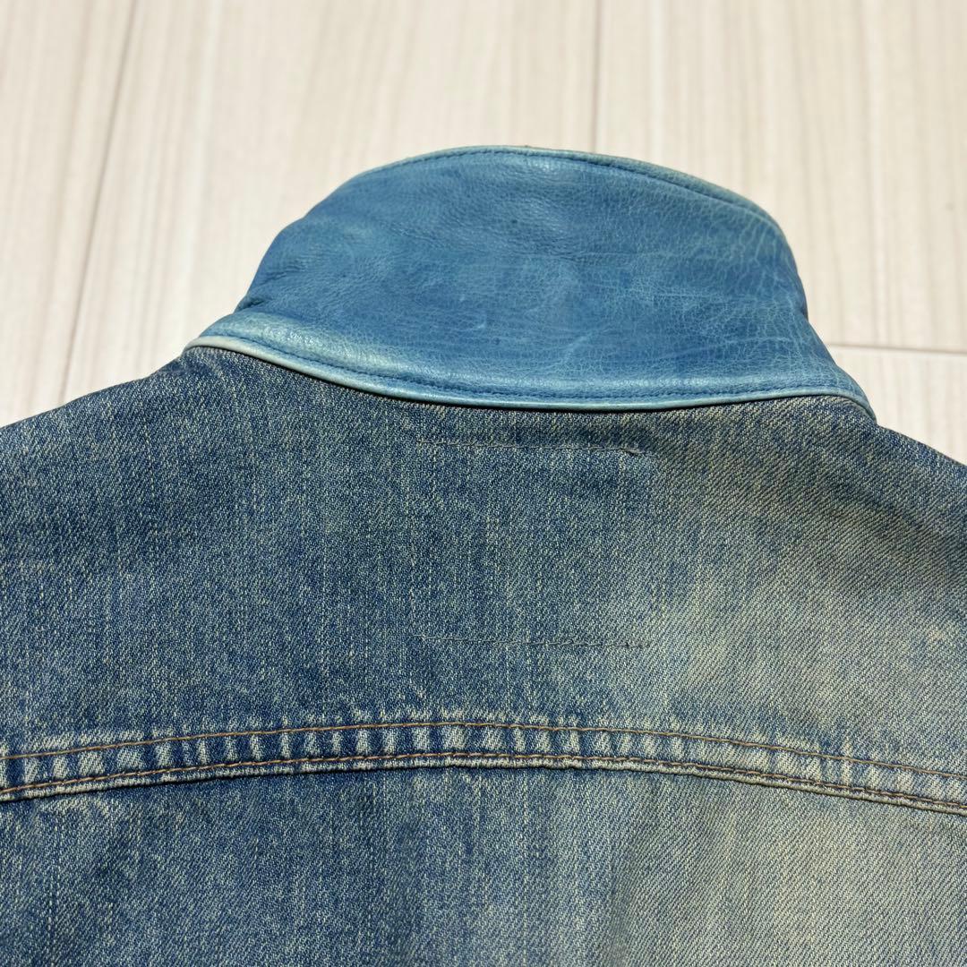 ISAMU KATAYAMA BACKLASH スタッズ デニムジャケット