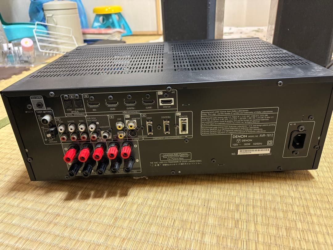 アンプ DENON AVR-1612