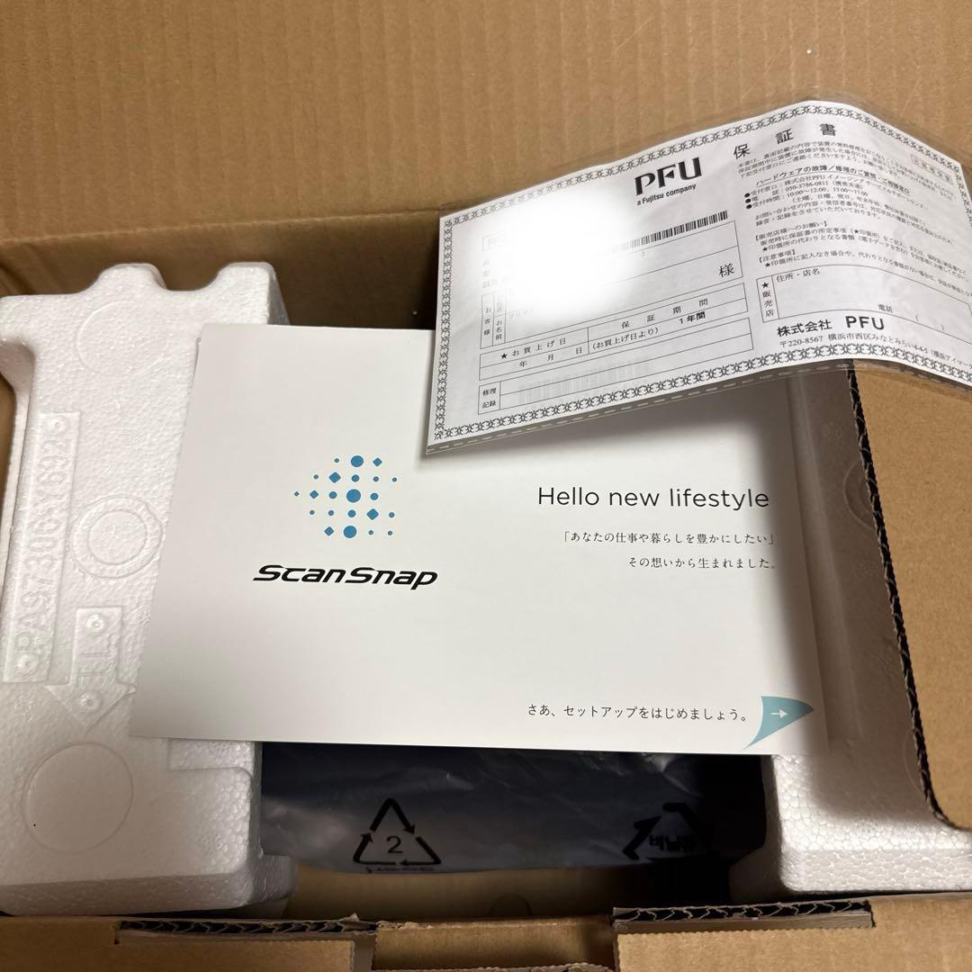 【美品】PFU ScanSnap iX1600 スキャナー クリーナー付