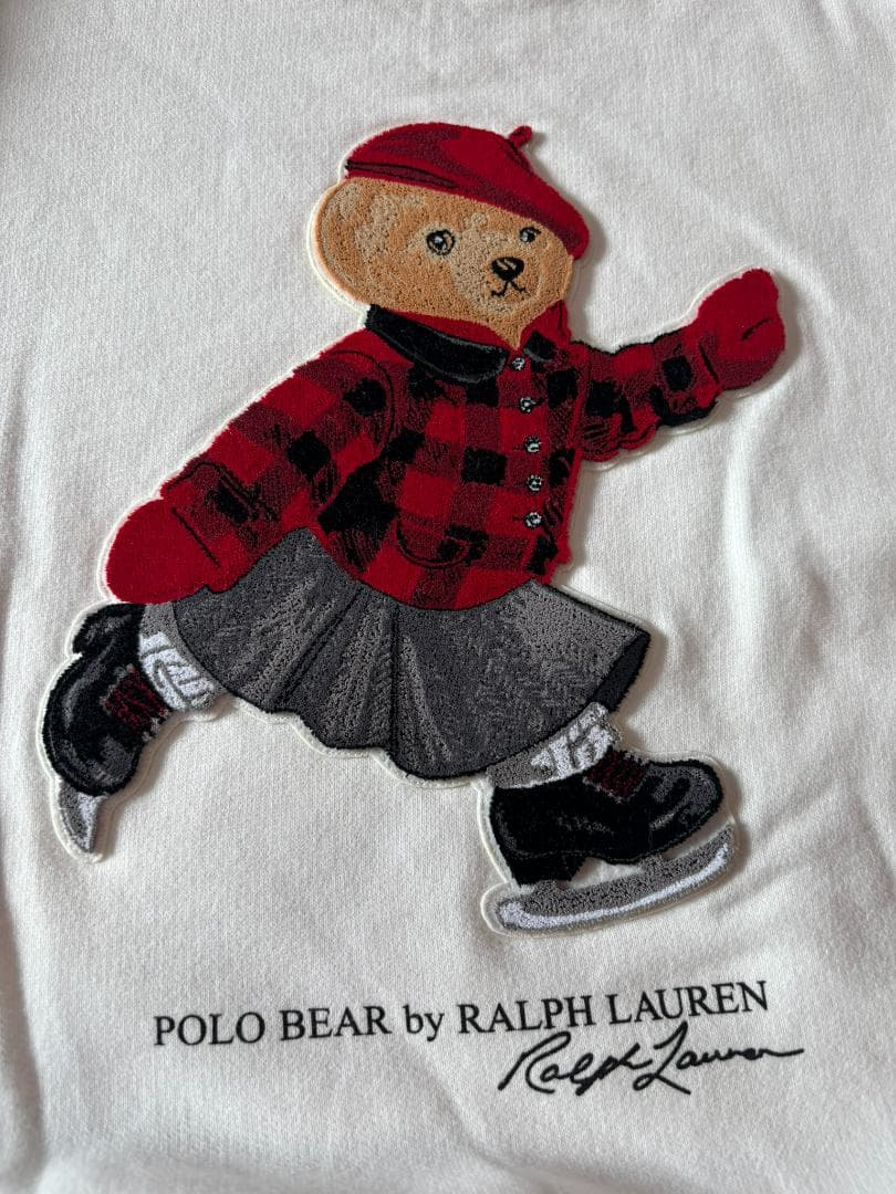 SALE!日本未入荷ガールズL150新作新品ラルフローレンポロベアトレーナー
