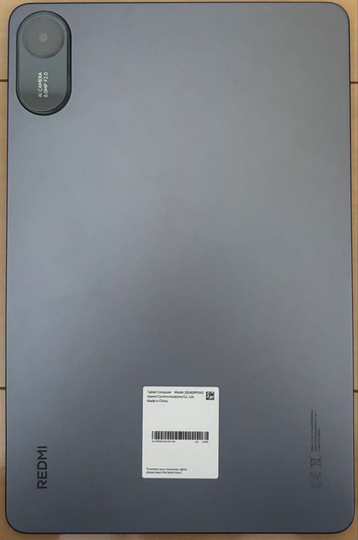Redmi Pad 2 グラファイトグレー 128GB