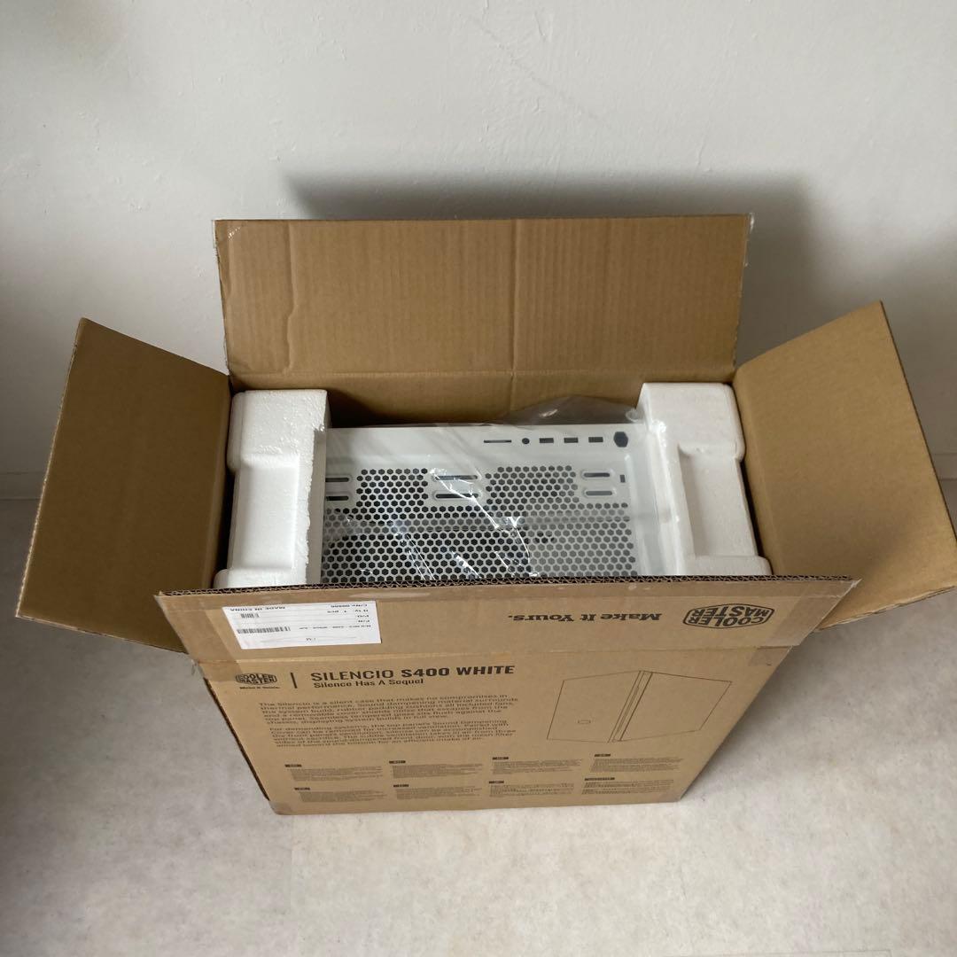 COOLER MASTER PCケース Silencio S400 White