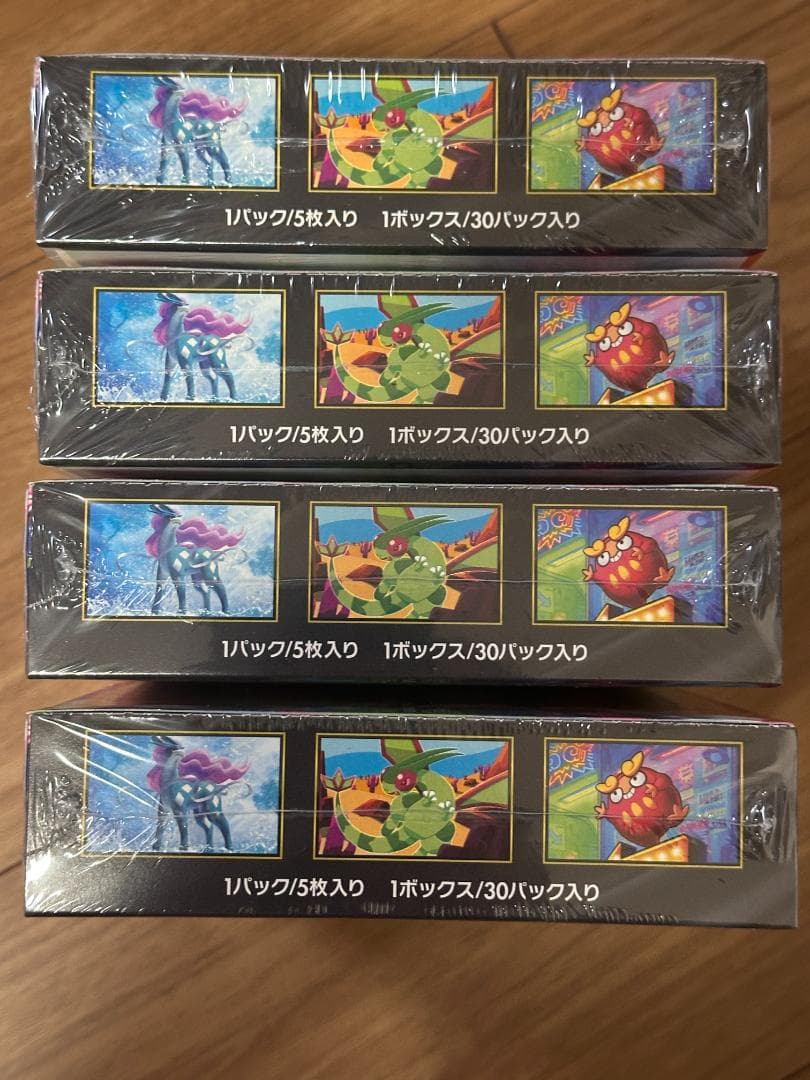 ポケモンカード　インフェルノX　4BOX　シュリンク付き