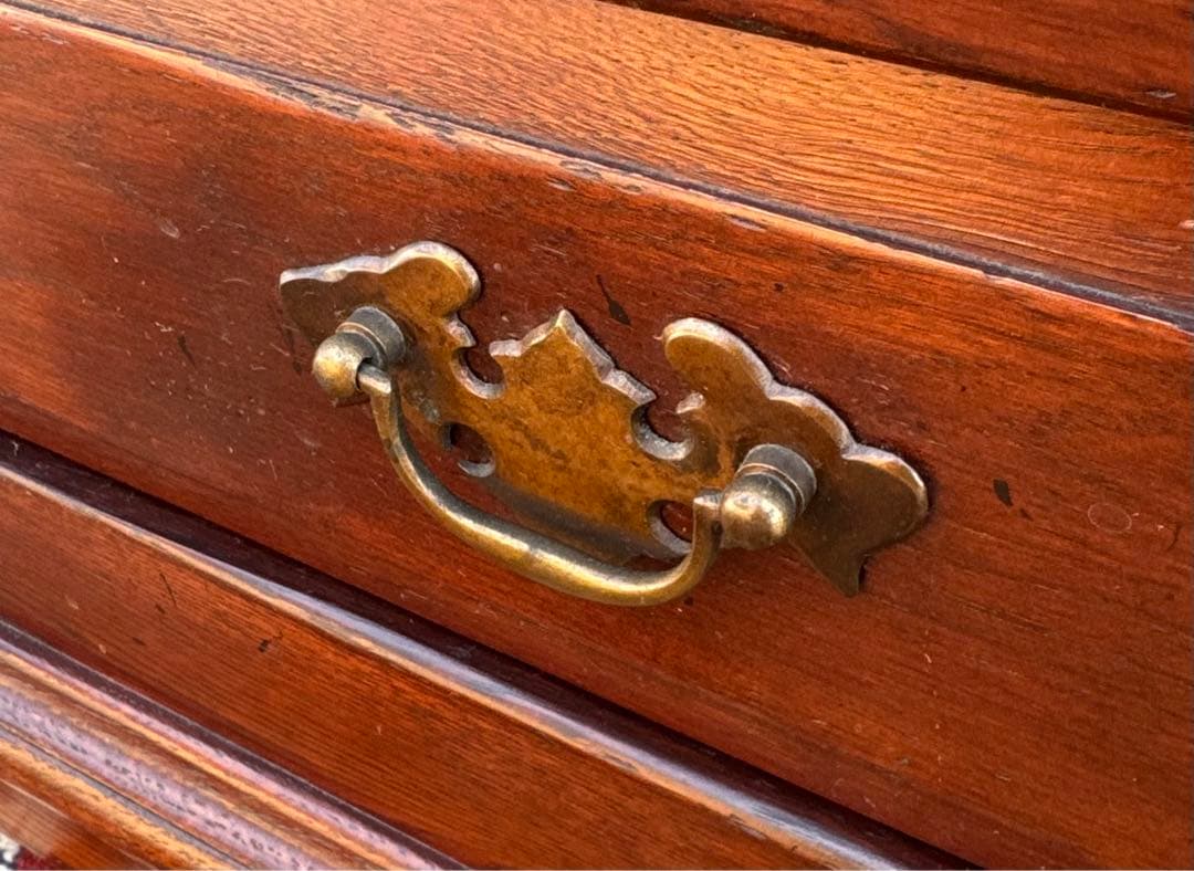 フランダースの家具屋さん オーク無垢 スリムキャビネット 飾り棚 幅73cm