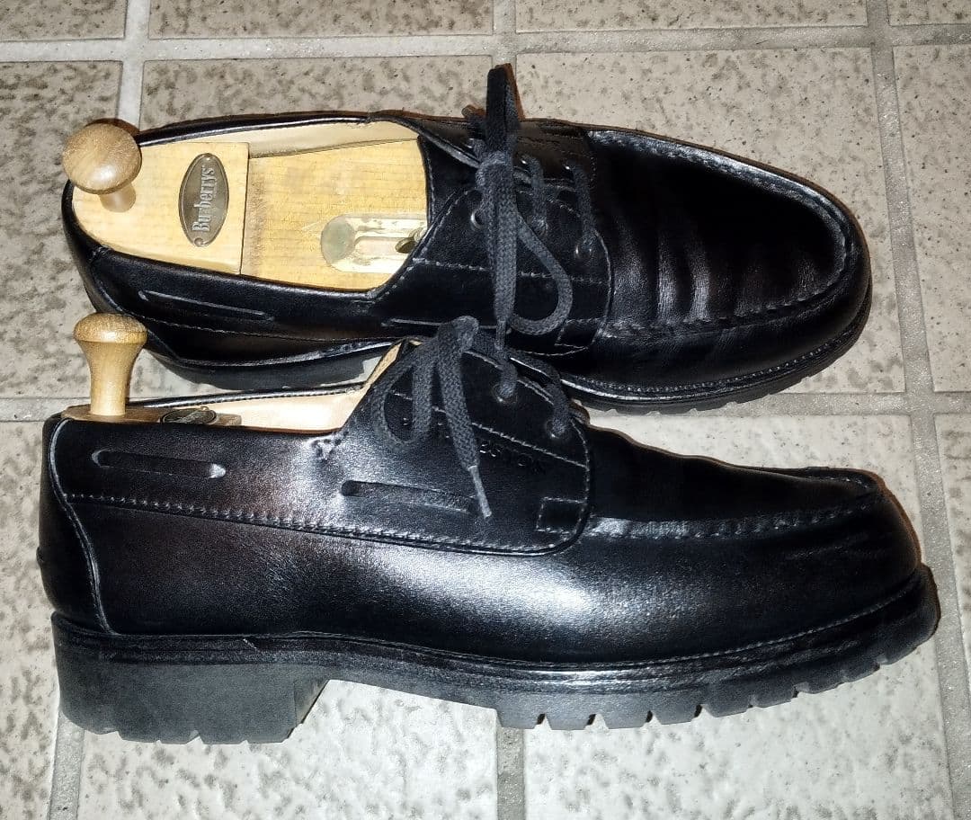 JMウェストン◇ヨットダービー◇690◇ブラック◇5 1/2D◇ロシアンカーフ