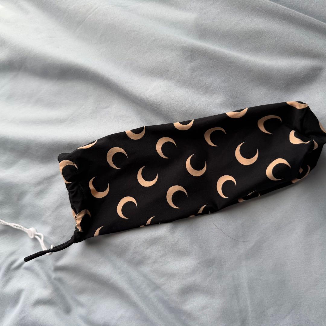 MARINE SERRE セカンドスキン　トップス　ブラック　M