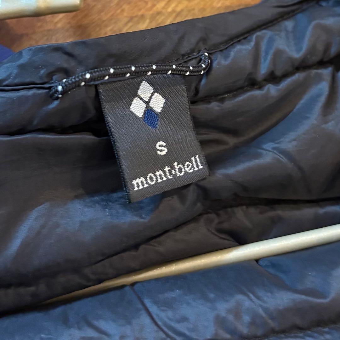 【美品】montbell EX800 モンベル　ダウンベスト　S メンズ