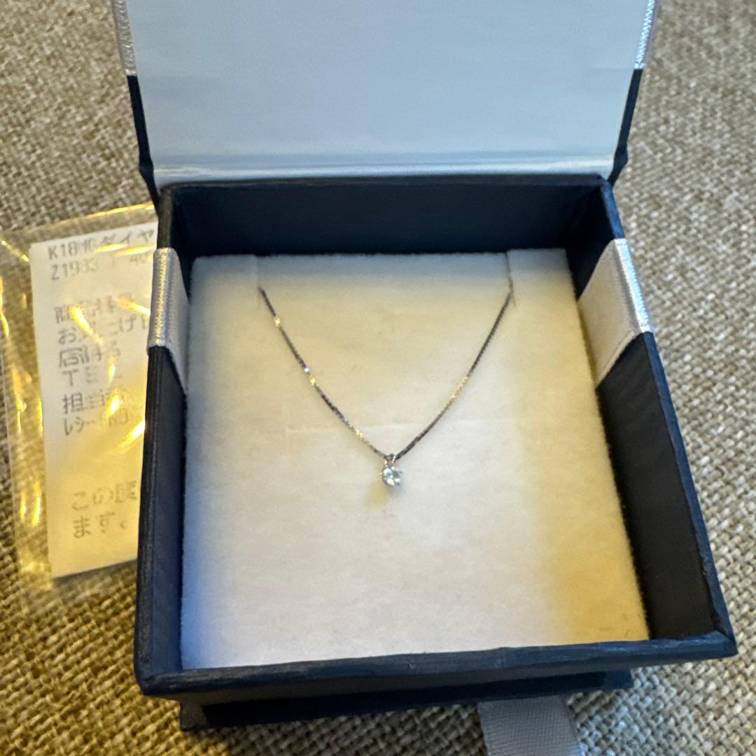 ジュエリーツツミ/ダイヤモンドプチネックレス