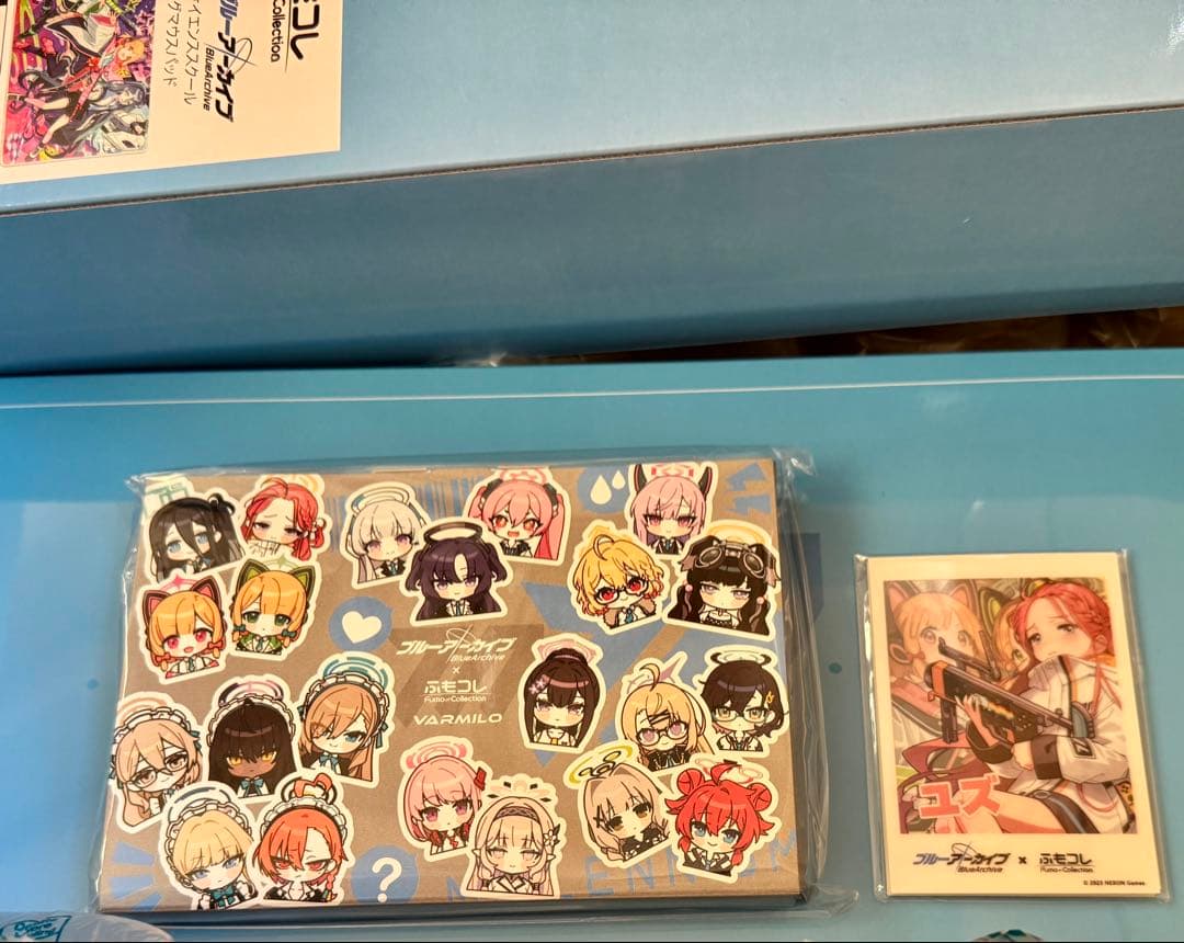 ブルーアーカイブ キーボード豪華セット ミレニアムサイエンススクールマウスパッド