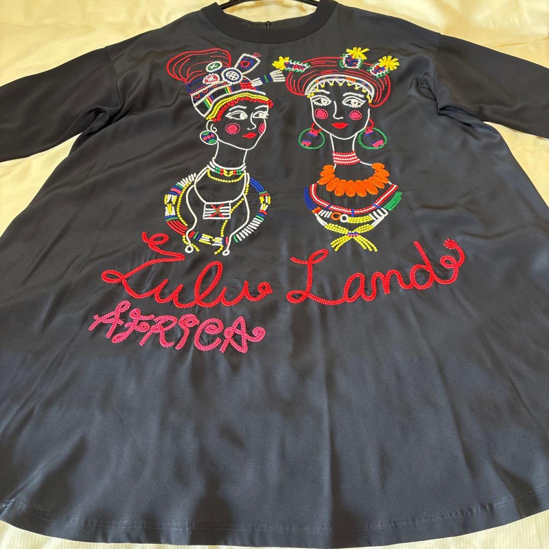 【美品】✨トクコプルミエヴォル✨二人の女性で豪華な刺繍のチュニック❣️