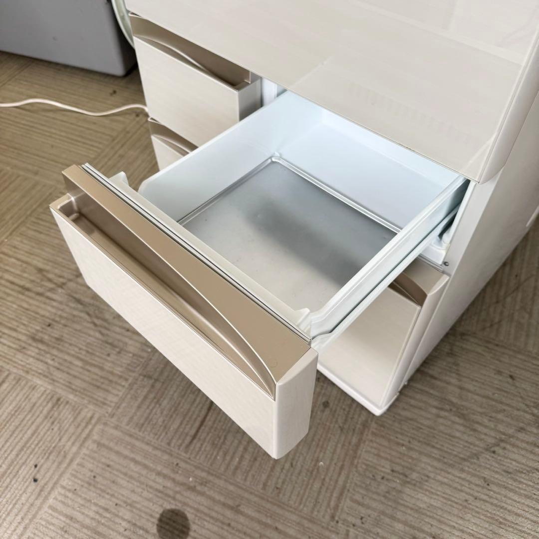 東芝 2019年製 465L 冷蔵庫 高級ガラスドア タッチオープン