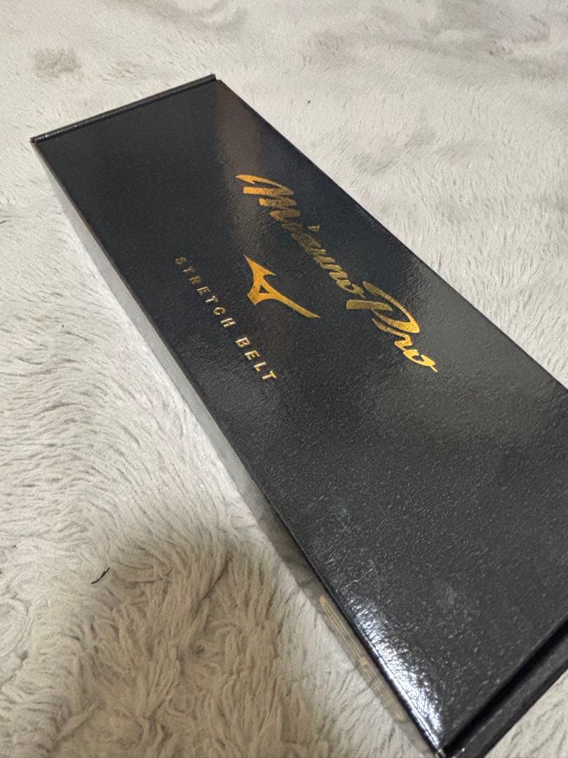 Mizuno Pro ストレッチベルト 109cm ネイビー