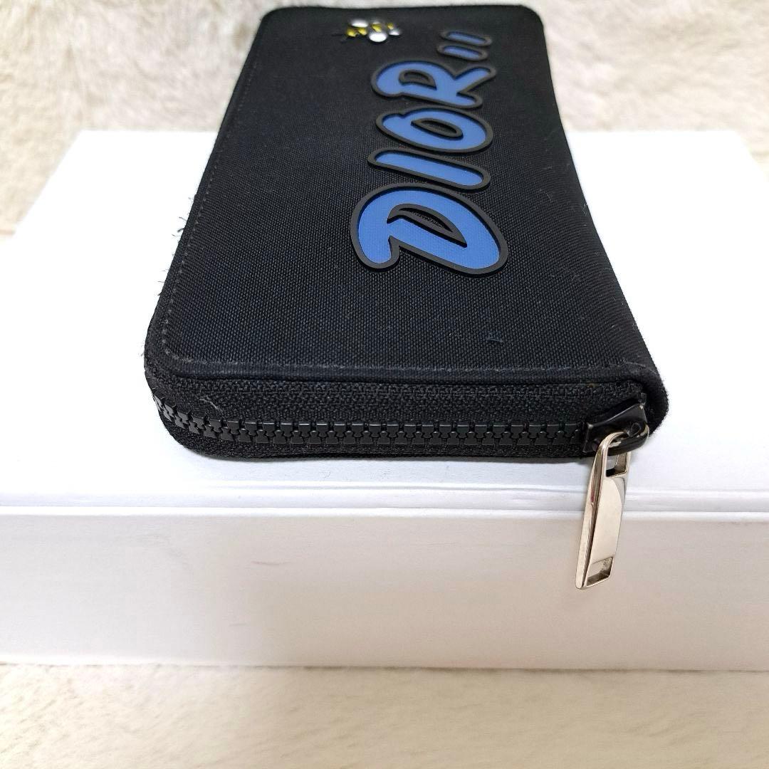 ✨極美品　激レア✨ディオール　長財布　ラウンドファスナー kaws 蜂