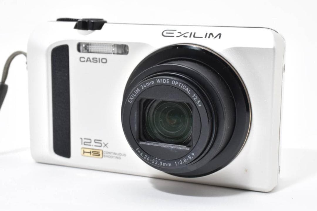 美品 カシオ　CASIO EXILIM EX-ZR100 ホワイト ＃A303
