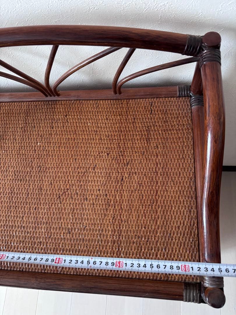 美品人気 ラタン 4段 チェスト ラタンチェスト 籐チェスト 籐タンス