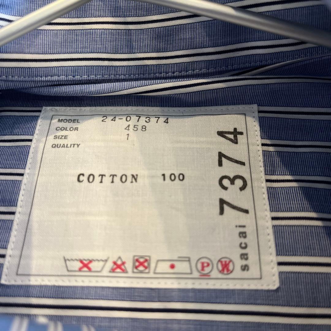 トップス sacai [24SS] Cotton Poplin Shirt