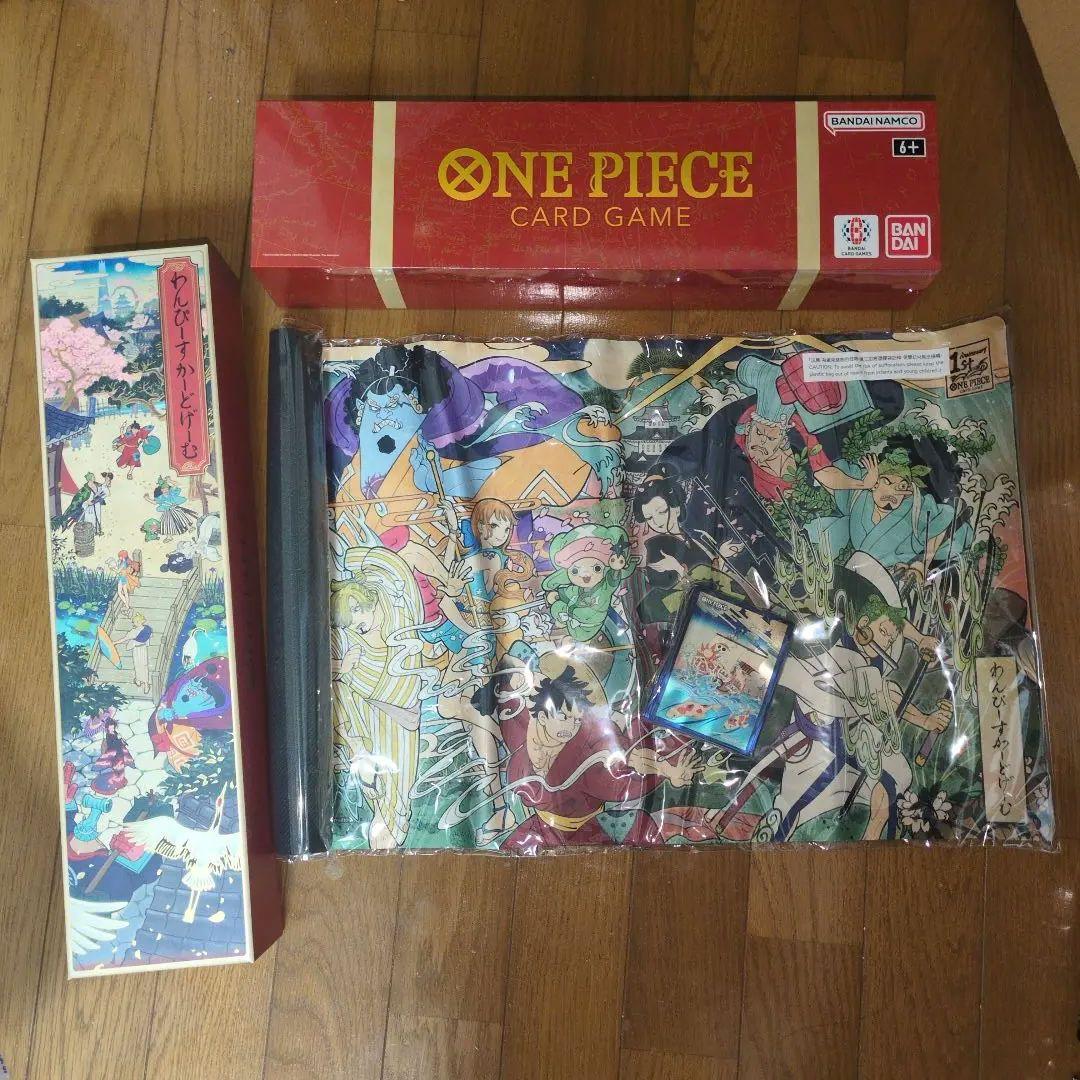 ワンピースカードゲーム 浮世絵 プレイマット スリーブ