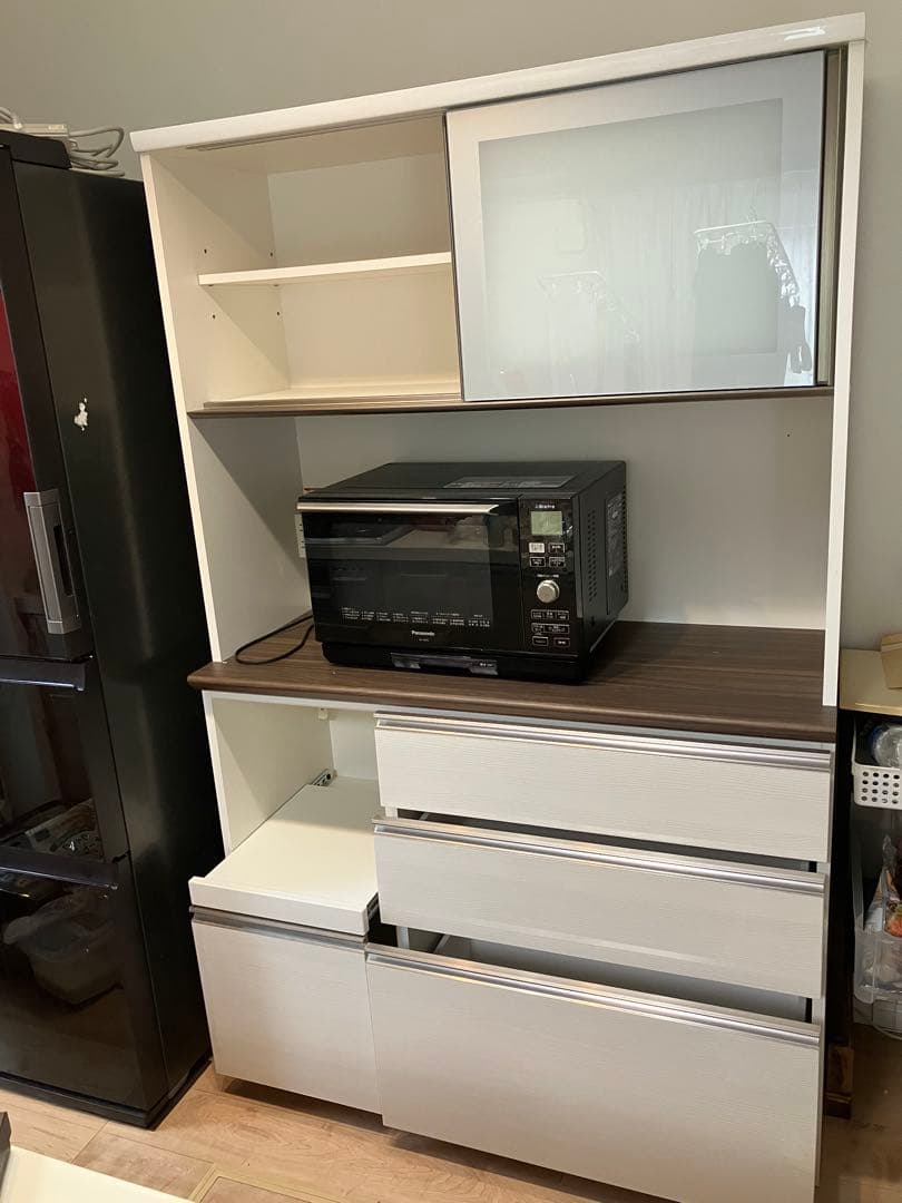 食器棚　カップボード　美品　21時までの金額