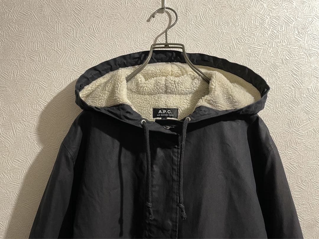 A.P.C. ラクーン ファー モッズコート / アーペーセー ミリタリー