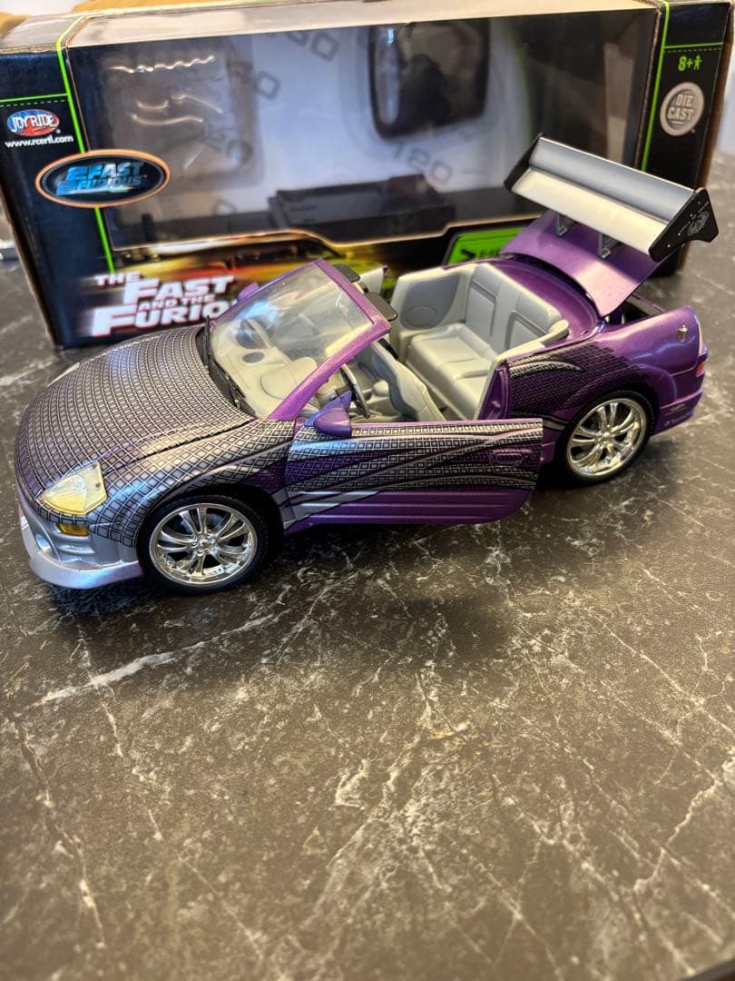 ワイルドスピードMITSUBISHI ECLIPCE SPYDER 1/18