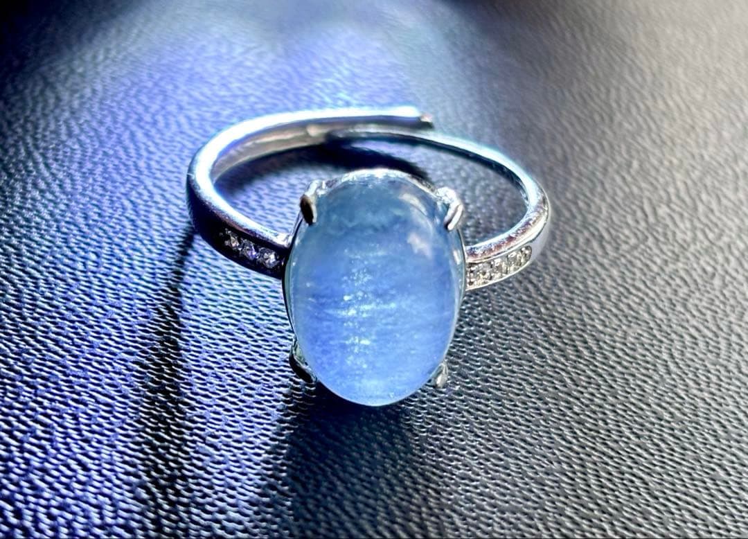 Qualia様　究極品質　海の精霊の宝物　幻のエフェメラルオーロラアクアマリン