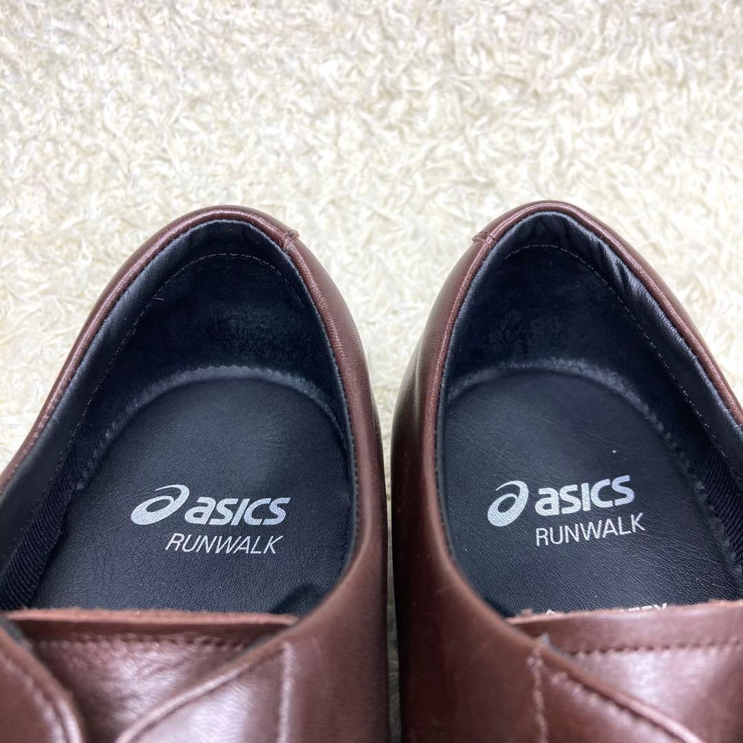 『美品』GORE-TEX アシックス ランウォーク ストレートチップ ブラウン