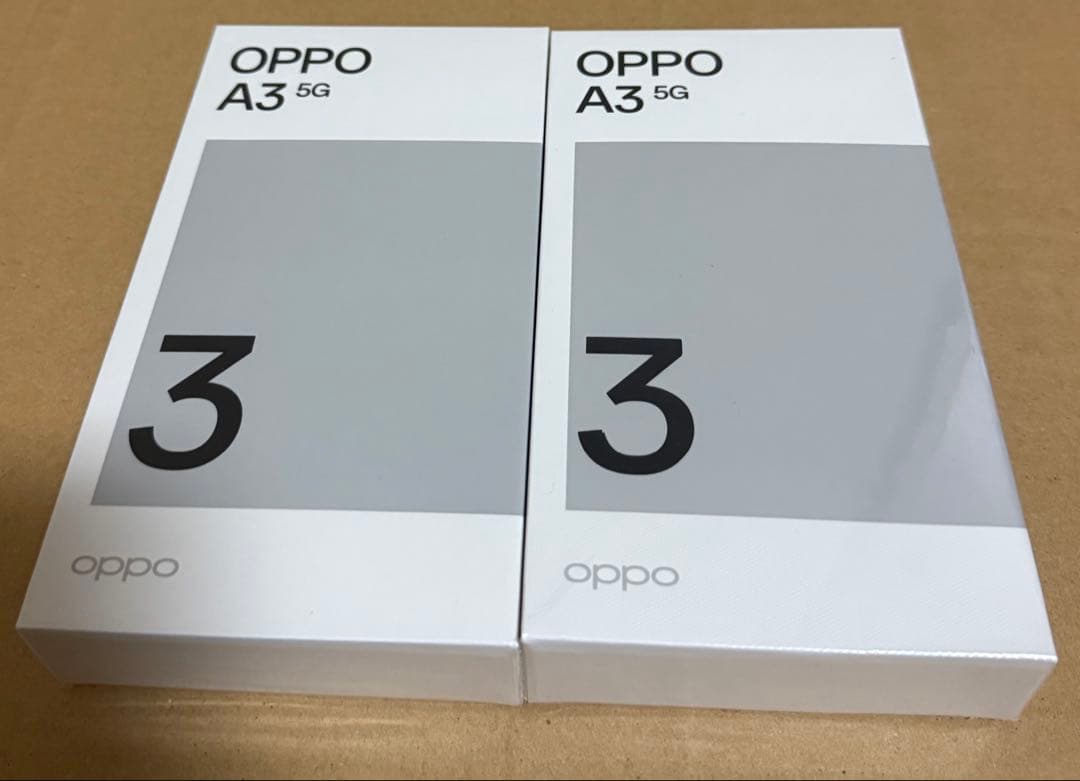 OPPO A3 5G ブラック パープル 2台