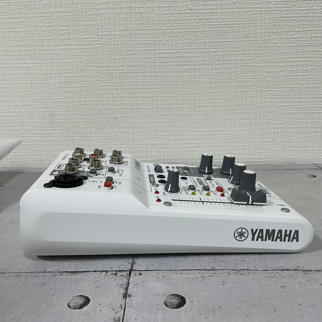 美品　YAMAHA ヤマハ　ライブストリーミングミキサー AG03MK2 白