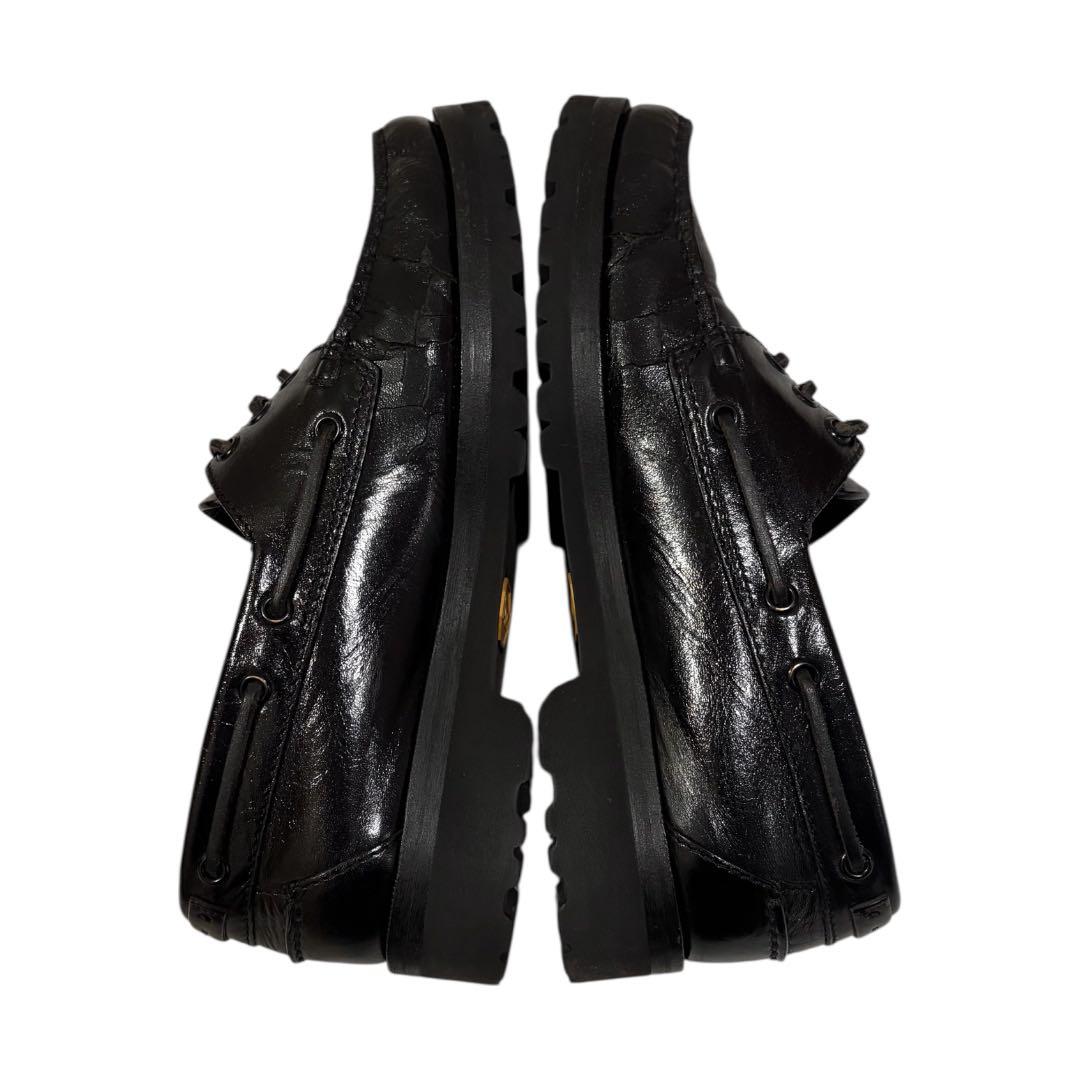 靴 saint laurent paris : leather loafers