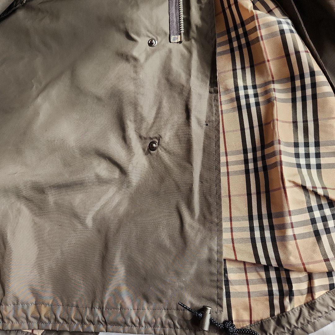 【ゆずぷりん】バーバリーブラックレーベルライナー付2wayモッズコート難有