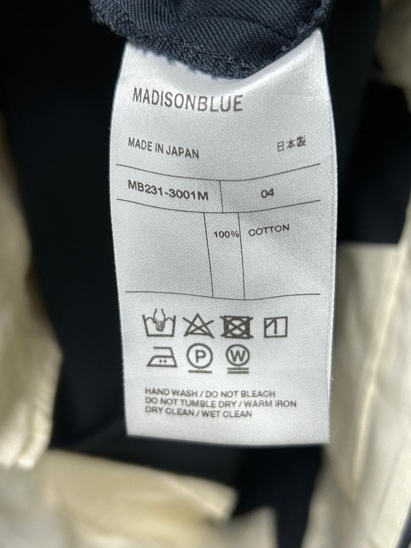 23SS MADISONBLUE チノパンツ スラックス 定価56,100円