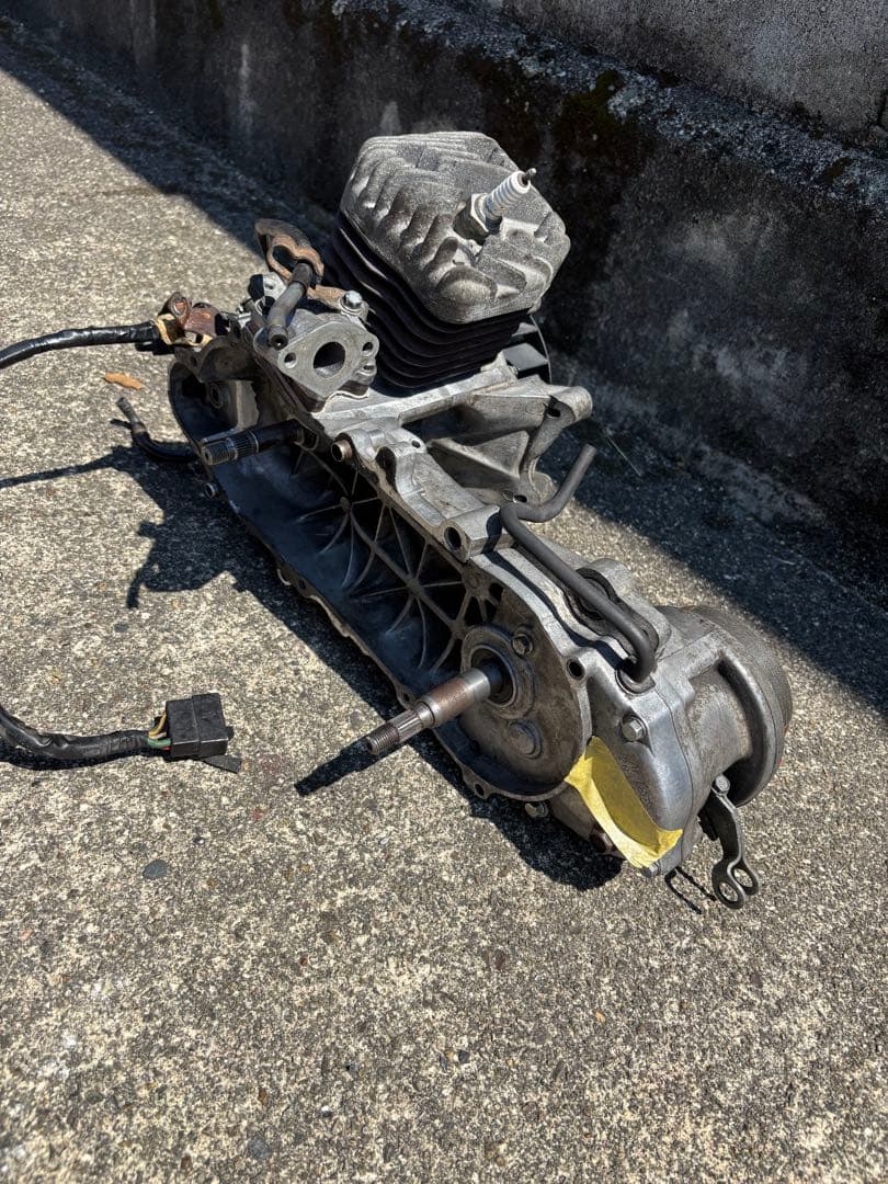 スーパーディオ　AF27・AF28 クランクベアリング交換済みエンジン。