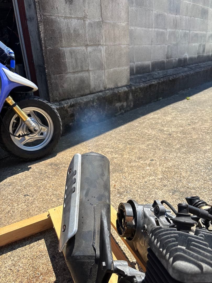 スーパーディオ　AF27・AF28 クランクベアリング交換済みエンジン。