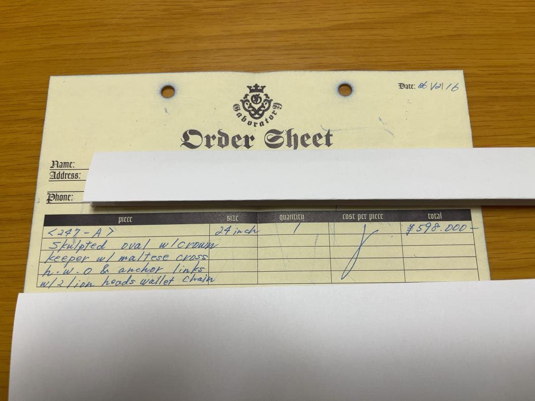 【正規店購入】Gaboratory ウォレットチェーン