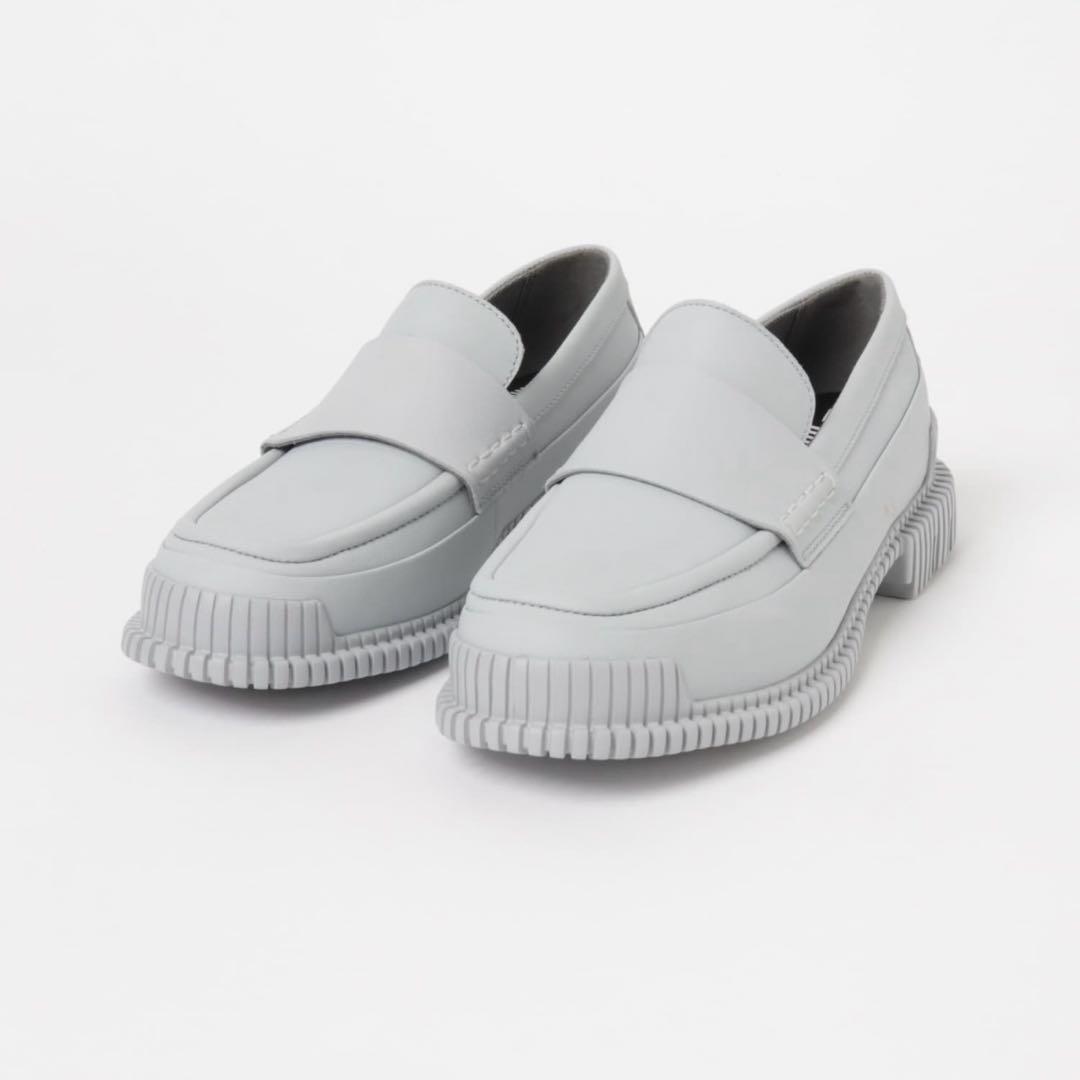 CAMPER PIX ローファー　グレー　23cm 定価27,500円
