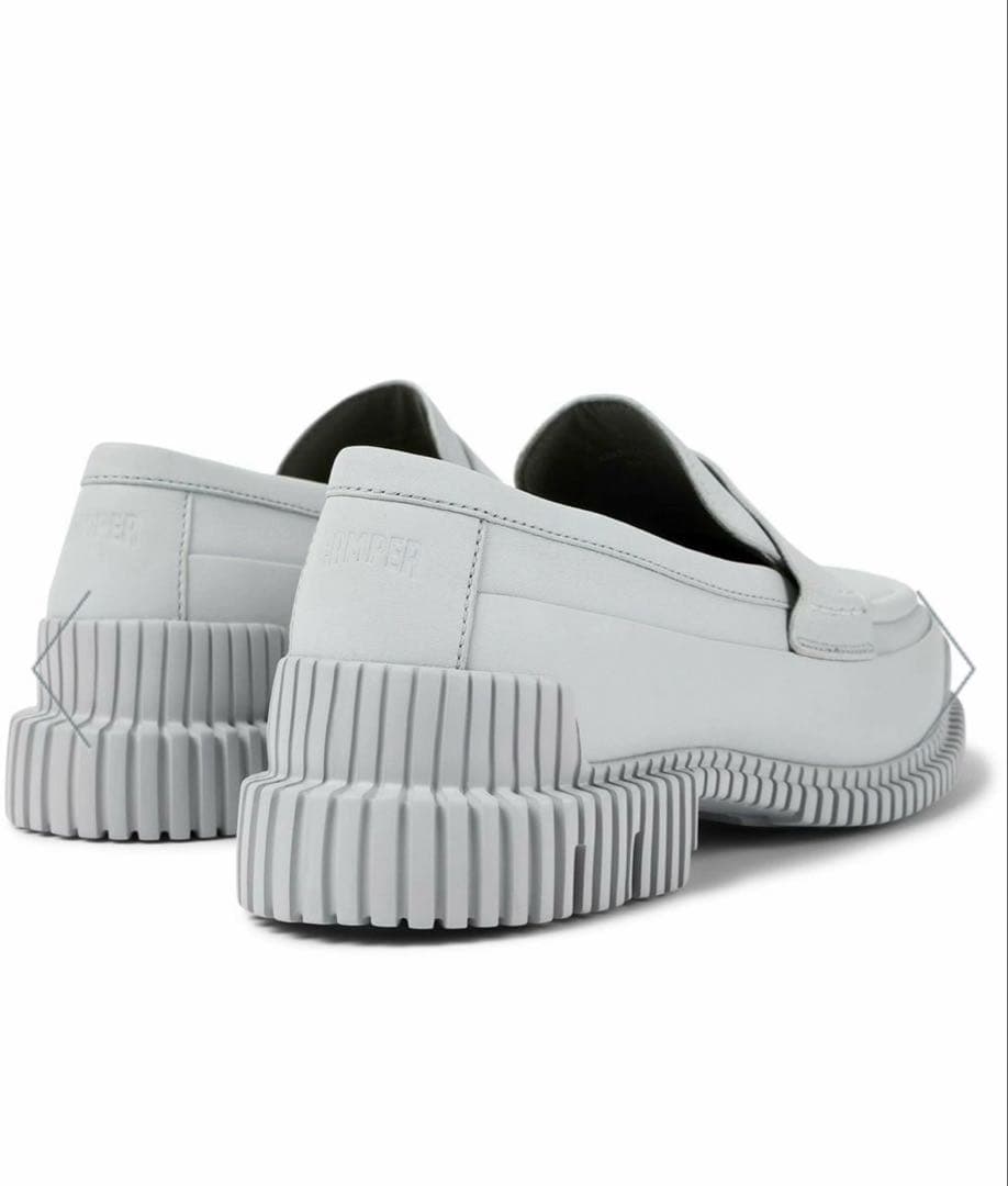 CAMPER PIX ローファー　グレー　23cm 定価27,500円