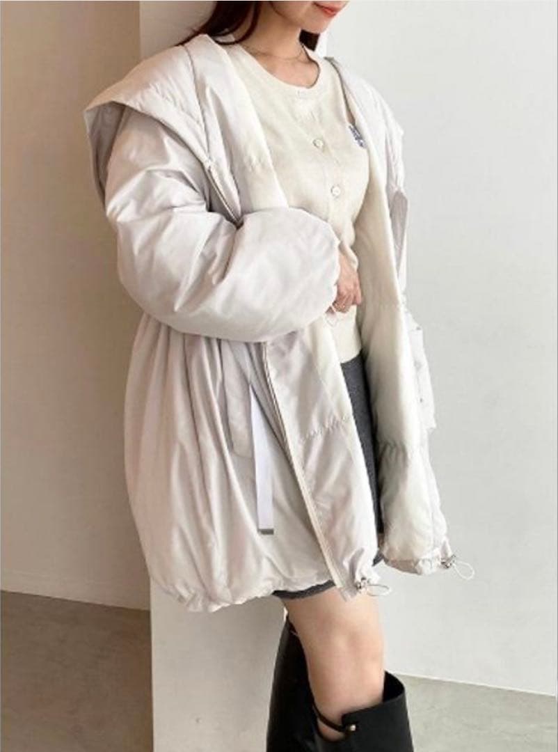 スナイデル 西川レディモッズダウンコート　IVR サイズ0