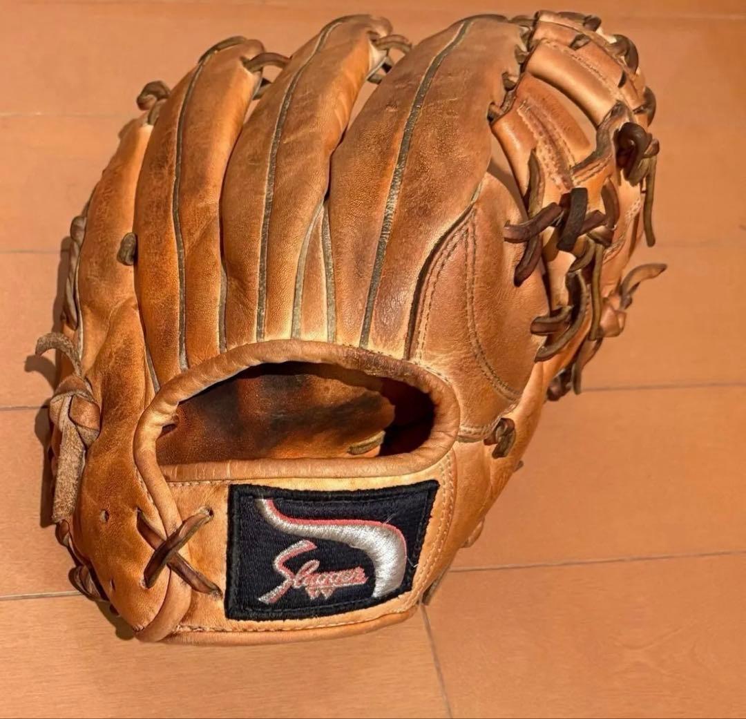 スラッガー　軟式　Slugger KSN-MS-Ⅱ　グローブ グラブバンド付き