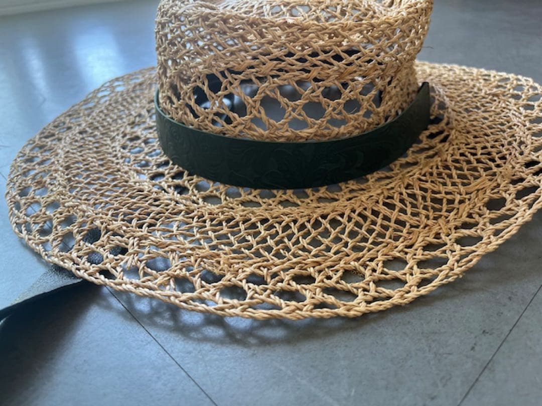 fumietanaka フミエタナカ メゾンドリリス 帽子 麦わら帽子