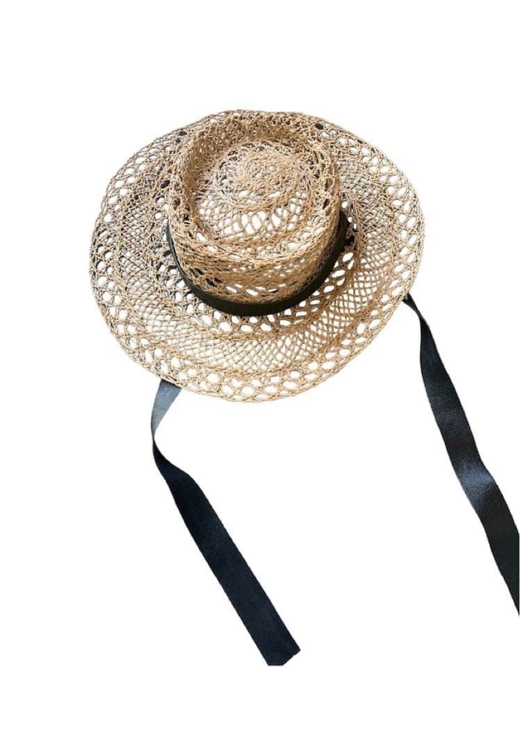 fumietanaka フミエタナカ メゾンドリリス 帽子 麦わら帽子