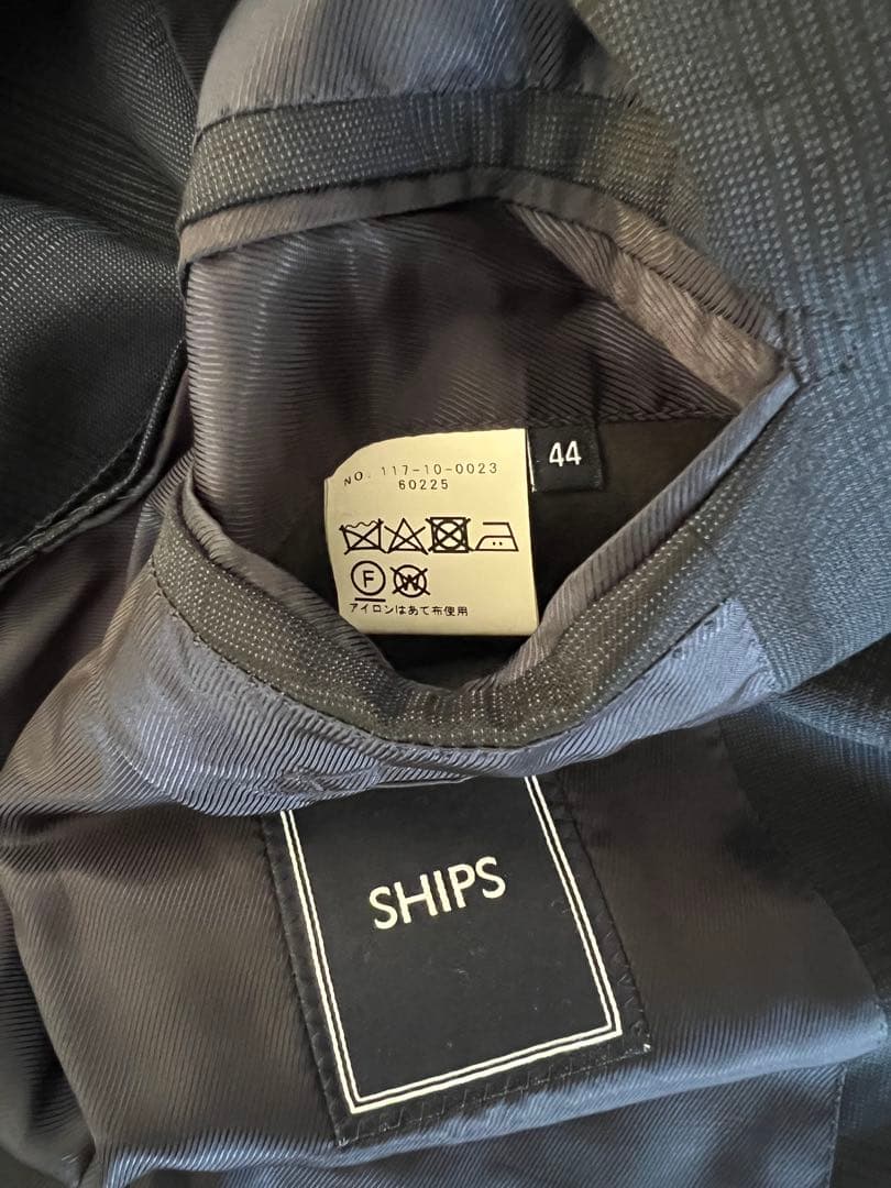 SHIPS× CERRUTI セットアップ スーツ ネイビー 44